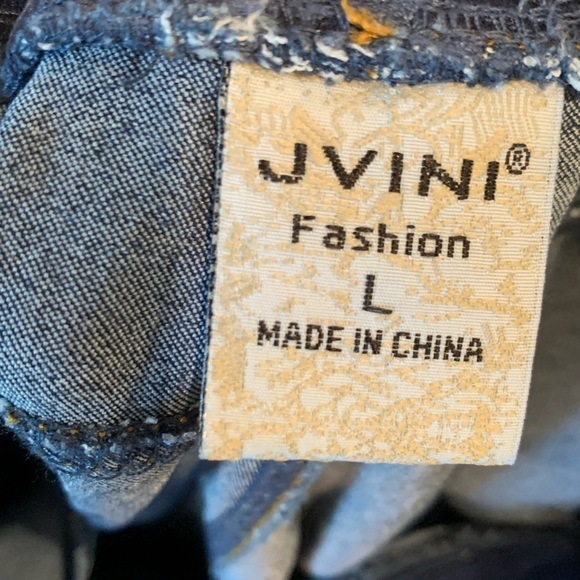 JVINI pull on demon pants size large EUC - Picture 3 of 3